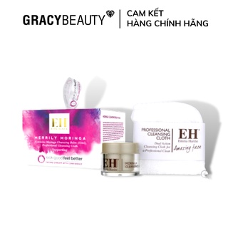Sáp tẩy trang kèm khăn nóng Emma Hardie 15ml
