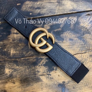 Đai váy mạ vàng bên màu gucciii