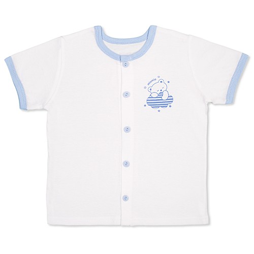 Áo Cài Giữa Tay Ngắn MIOMIO, Họa Tiết: Gấu Mây, Ngôi Sao, Teddy Cho Bé Trai Bé Gái , 100% Cotton