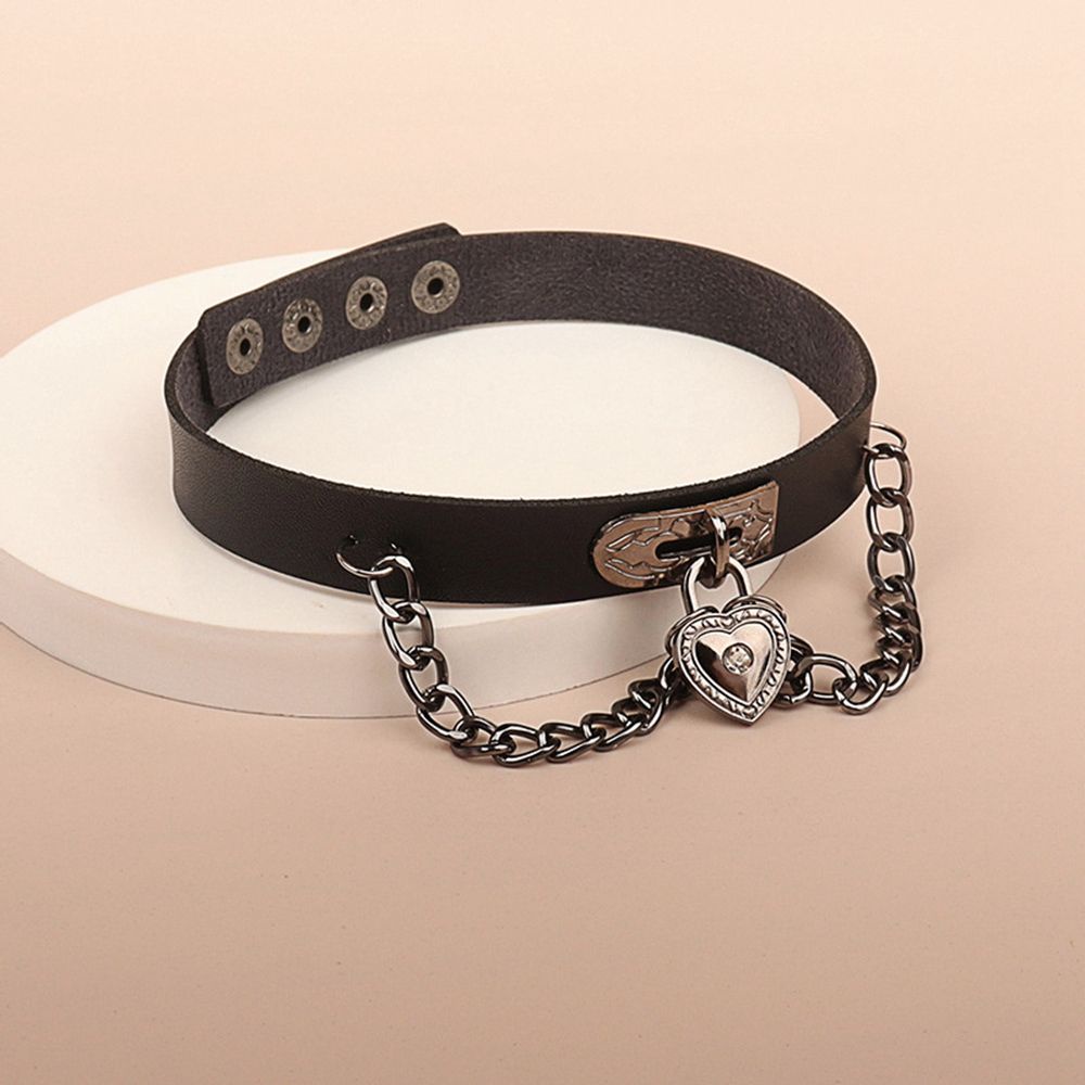 Vòng cổ choker bằng kim loại nhiều màu sắc thời trang gợi cảm dành cho nữ