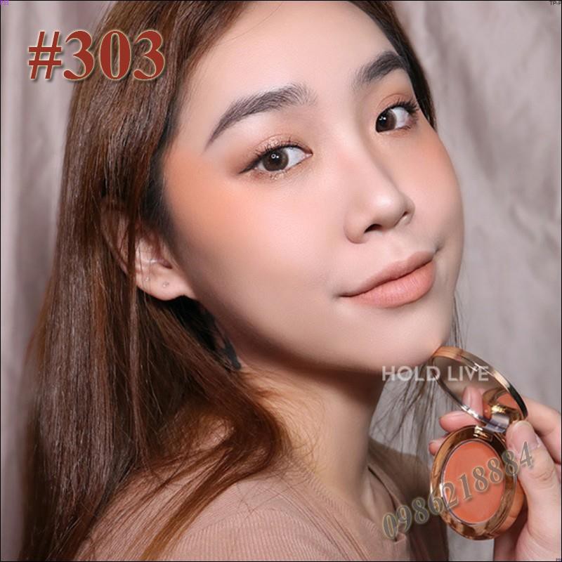 Phấn má đơn sắc Hold Live Pro Silk Satin Fog Blusher PH