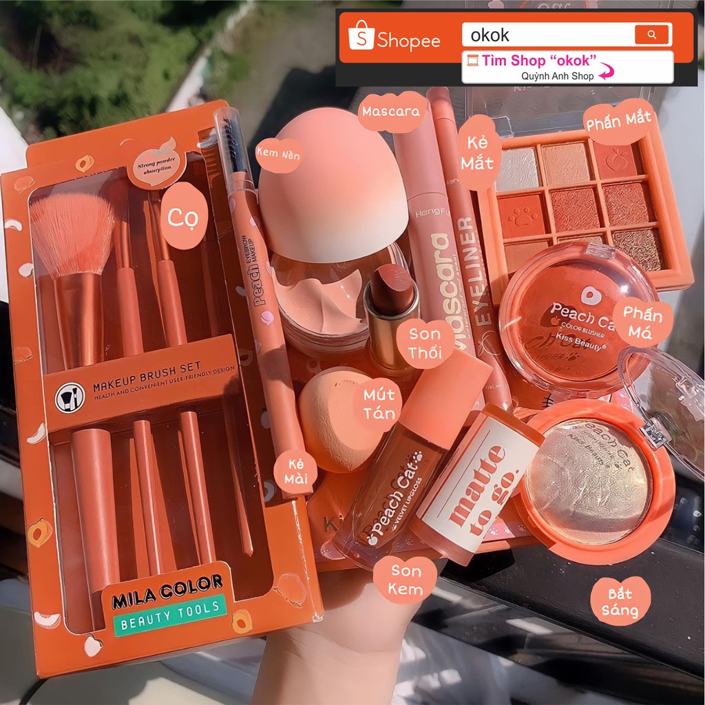 [VIDEO SHOP TỰ QUAY Ạ] SET MAKEUP 10 MÓN MỚI VỀ