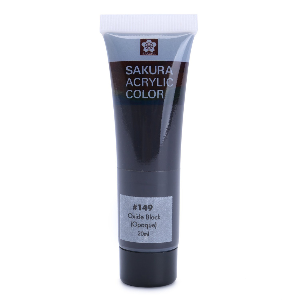 Màu Acrylic Sakura 20ML - OXIDE BLACK