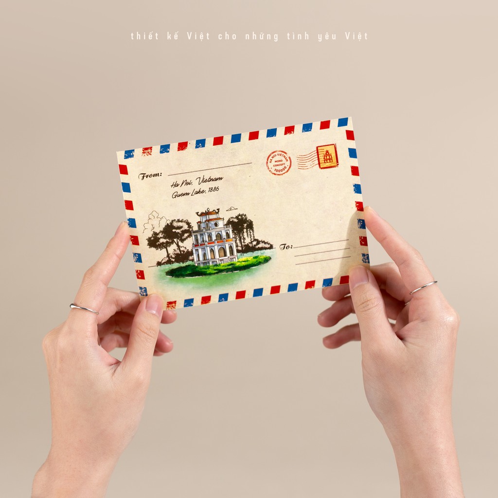 Postcard phong thư địa danh Việt Nam