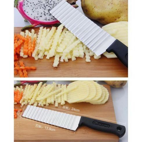 Dao răng cưa lượn sóng cắt rau củ, khúc bạch,...