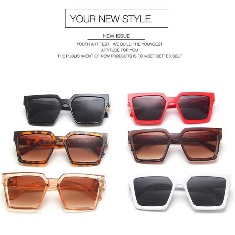 Kính Mát Gọng Vuông Phong Cách Retro Cho Nữ | BigBuy360 - bigbuy360.vn