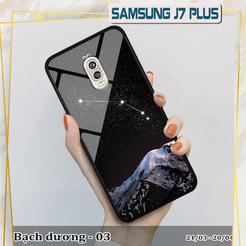 Ốp lưng cung hoàng đạo cho Samsung Galaxy J7 Plus #1
