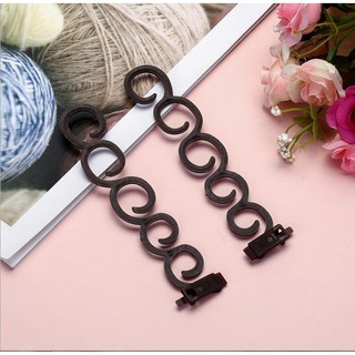 Bộ 2 Dụng Cụ Tết Tóc Mái Lệch