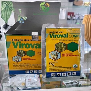 1 Gói Thuốc đặc trị nấm hại cây trồng Viroval 50WP