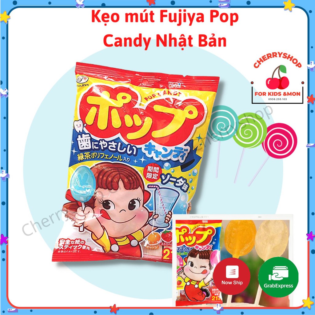 KẸO MÚT TRÁI CÂY CHỐNG SÂU RĂNG POP CANDY NHẬT