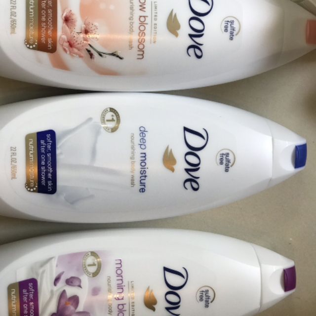 Sữa tắm Dove của Mỹ 650ml