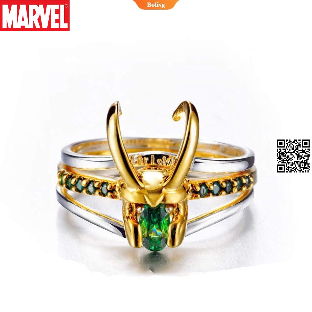 Mô hình nhẫn loki phong cách 3 chiếc hợp 1 phim Marvel Avengers End Game 1886