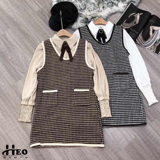 Set váy dạ mix somi