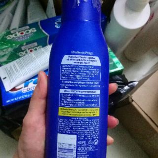 Sữa dưỡng thể nivea 400 ml.