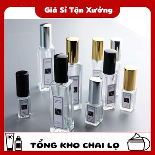 Lọ Chiết Nước Hoa ❤ Lọ chiết nước hoa vuông 25ml,20ml,10ml,5ml , phụ kiện du lịch