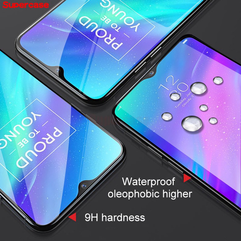 Kính cường lực 9D cho OPPO A9 2020 F11 Pro Reno 2 2f Z A7 A5S A3S Realme C3 5i 5s 5 3 2 Pro C2 A1K C1 U1 F9