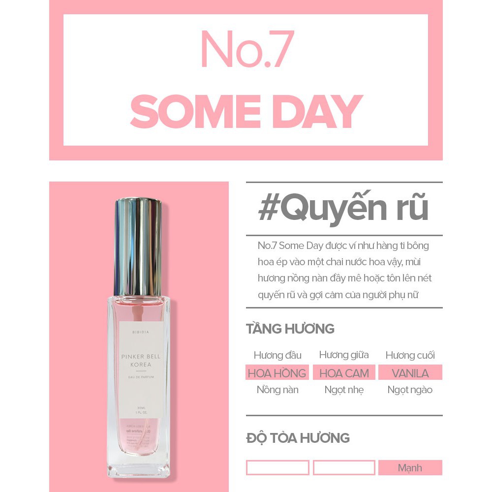 Nước Hoa Pinker Bell Korea Eau The Parfum 30ML