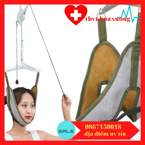 Dụng Cụ Kéo Giãn Cột Sống Cổ ,Đai Treo Tại Nhà (loại 2)