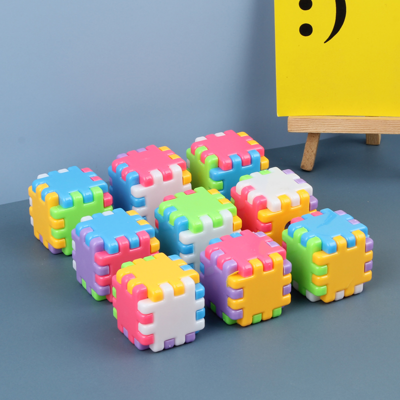 Đồ Chuốt Viết Chì Hình Khối Rubik Hoạt Hình Dễ Thương