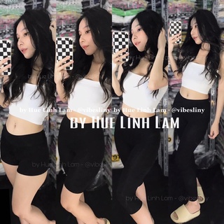 Quần legging rainbow thái