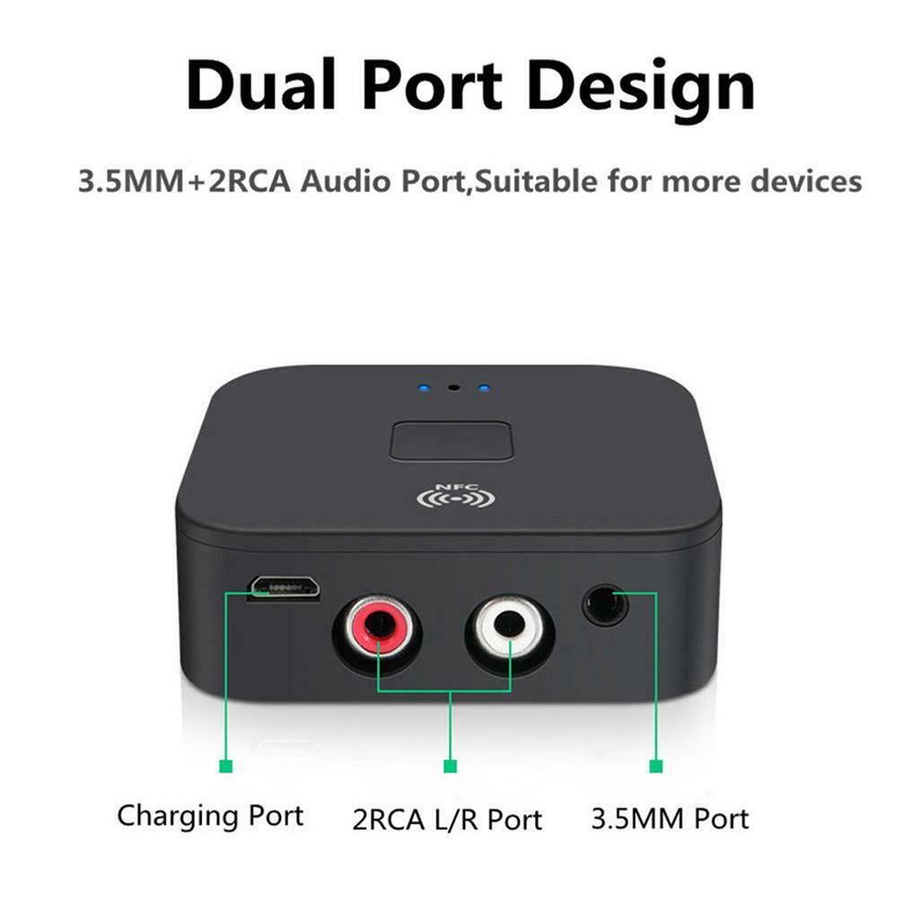 Đầu thu Bluetooth không dây 5.0 aptX LL RCA NFC 3.5mm