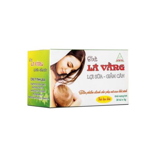 Trà Lá Vằng Lợi Sữa Lava Hộp 30 túi lọc