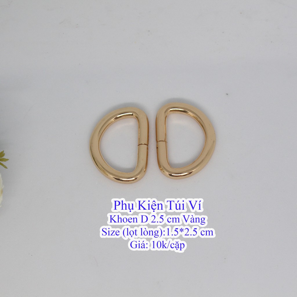 Khoen D 2.5cm (10k/cặp)