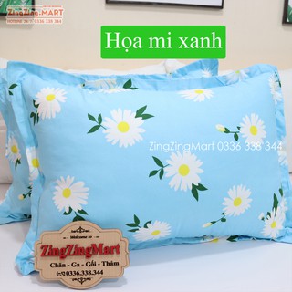 Vỏ Gối Nằm  Poly Cotton 45x65 cm, Áo gối nằm Gấu Nâu mẫu chọn lọc (Ghé Shop Lựa Thêm Sản Phẩm Nha)