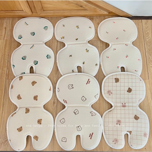 LÓT GHẾ ĂN DẶM CHO BÉ DOTTODOT MALOLOTTE  AIR MESH THOÁNG KHÍ