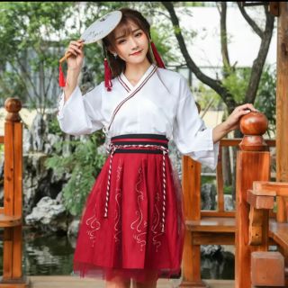Váy hán phục cách tân nhiều kiểu. Hanfu cách tân nhiều kiểu. Váy cổ trang( order)