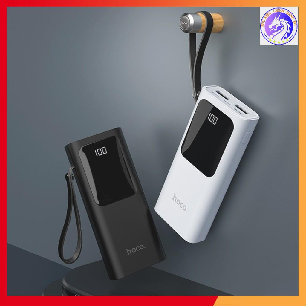 Pin sạc dự phòng Hoco J41 Intelligent Balance 10000mAh Polymer 3 cổng sạc vào màn hình LCD - Hãng phân phối chính thức | BigBuy360 - bigbuy360.vn