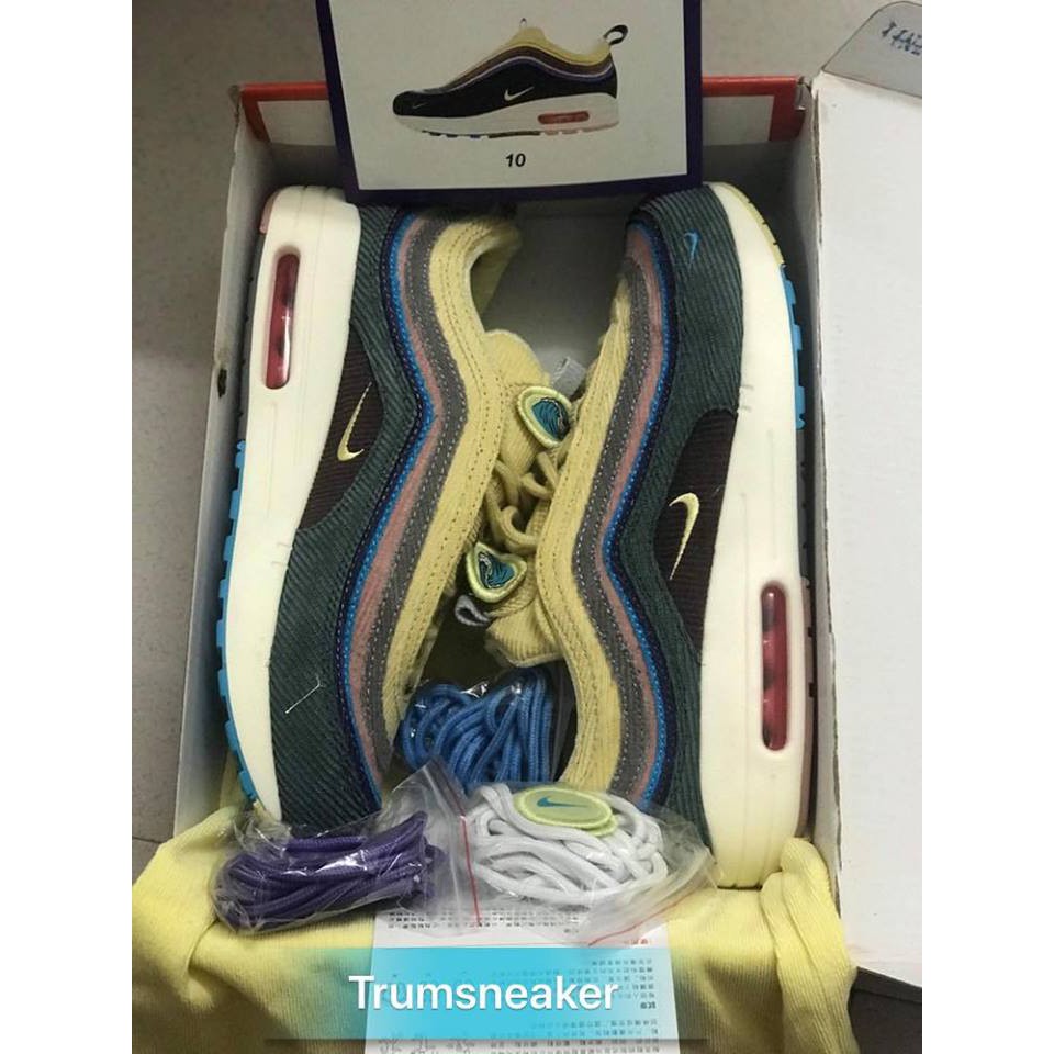 (full box+pkien) giày air max 97 wotherspoon