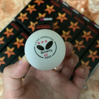 Quả Bóng bàn Butterfly 40 thường 1 hộp 3 quả