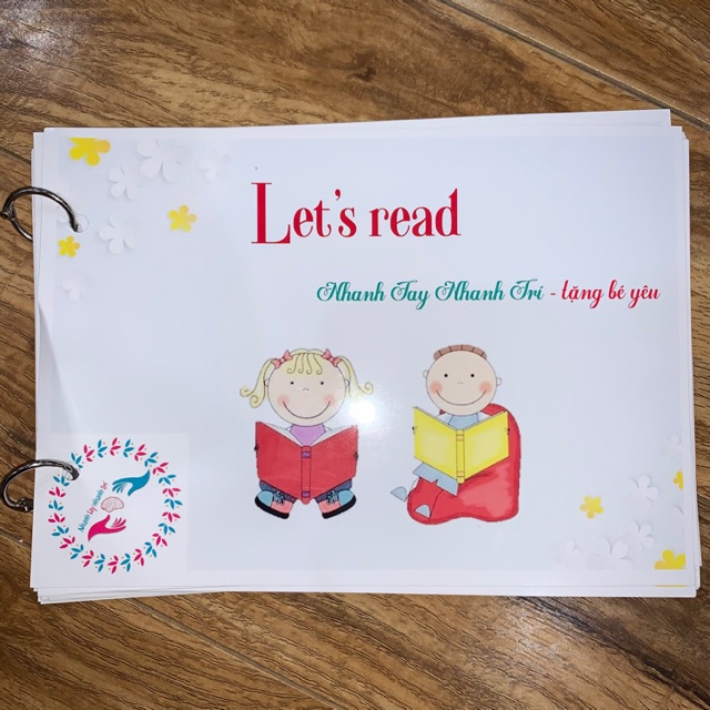 Let’s read + file nghe cho bé làm quen với câu tiếng anh