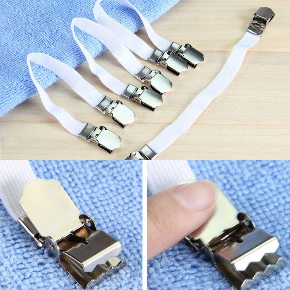 PATRICIA Kẹp Cố Định Ga Trải Giường Co Giãn Chống Trượt Có Thể Điều Chỉnh Độ Dài