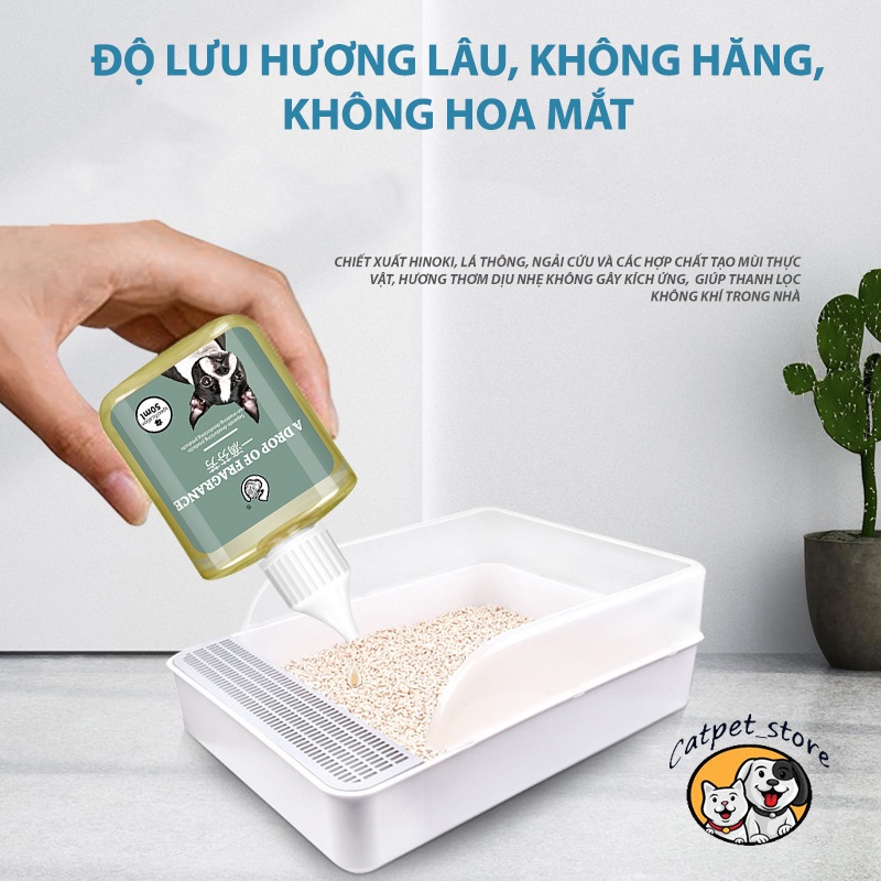 Nhỏ khử mùi nước tiểu chó mèo, nhỏ khử mùi tiện lợi dành cho cho thú cưng hay tiểu bậy, an toàn, tiết kiệm
