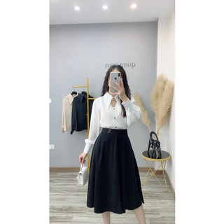 SƠ MI CỔ TYM LỤA VÂN GỖ