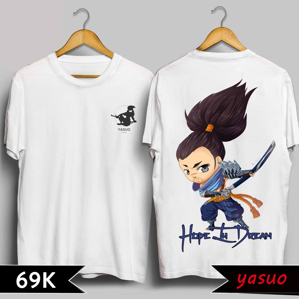 Áo Liên Minh Huyền Thoại - Áo Yasuo - Áo phông, áo thun thời trang rẻ đẹp