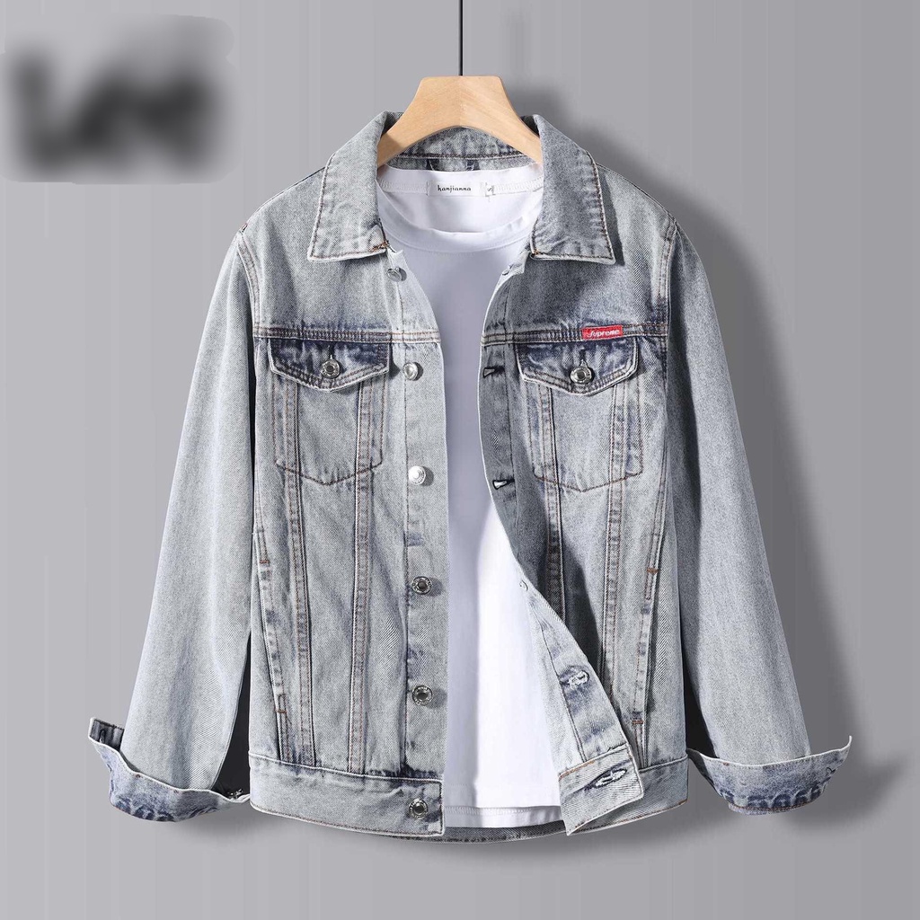 Áo Khoác Jean Nam Cao Cấp, Áo Bò Nam Chất Jean MuradFashion AKJEAN06