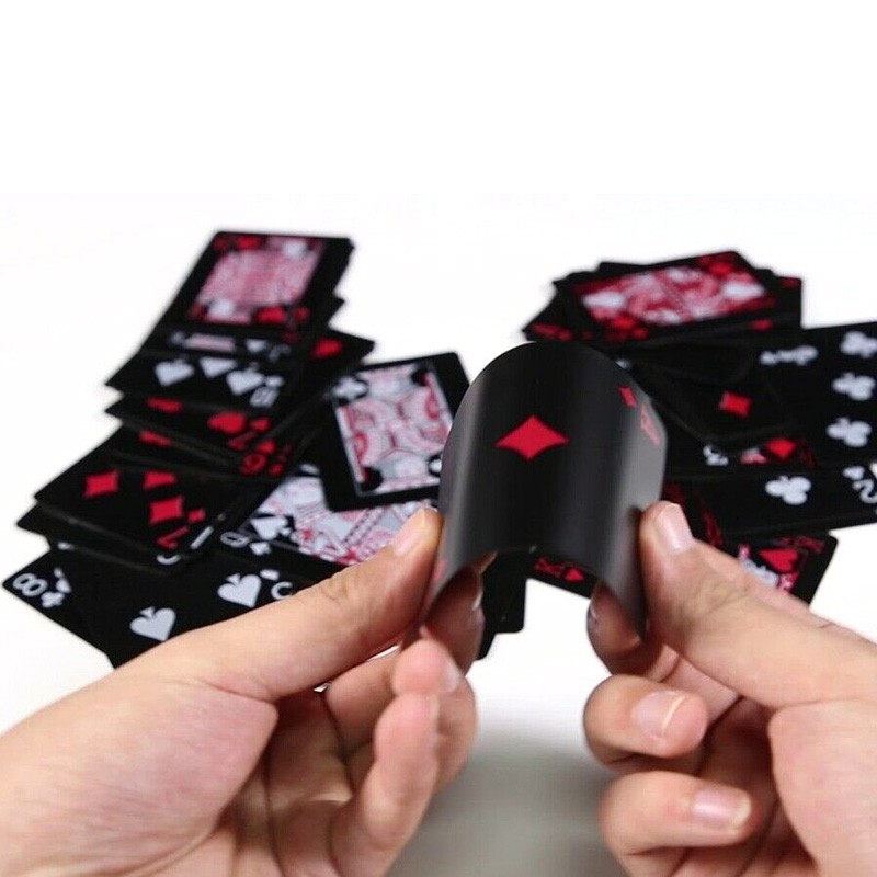 Bộ 54 Thẻ Bài Poker Bằng Nhựa Pvc Chống Thấm Nước