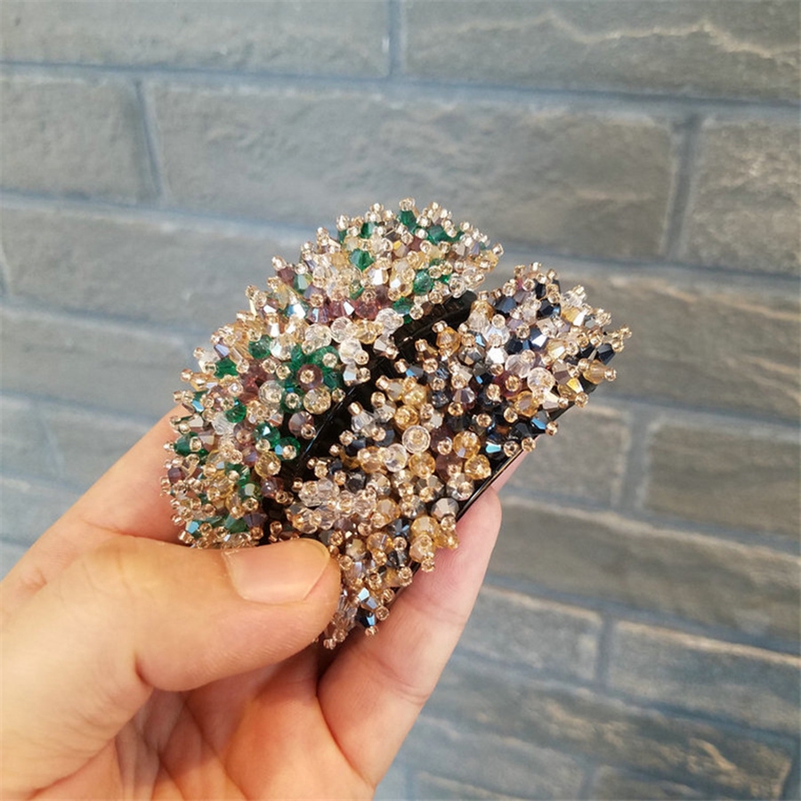 Kẹp Tóc Pha Lê Nhiều Màu Sắc Thời Trang Dành Cho Nữ