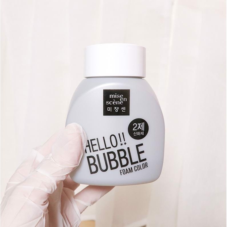 [Black Pink's Choice] Gội Nhuộm Tóc Dạng Bọt Miseen Hello Bubble Foam Color