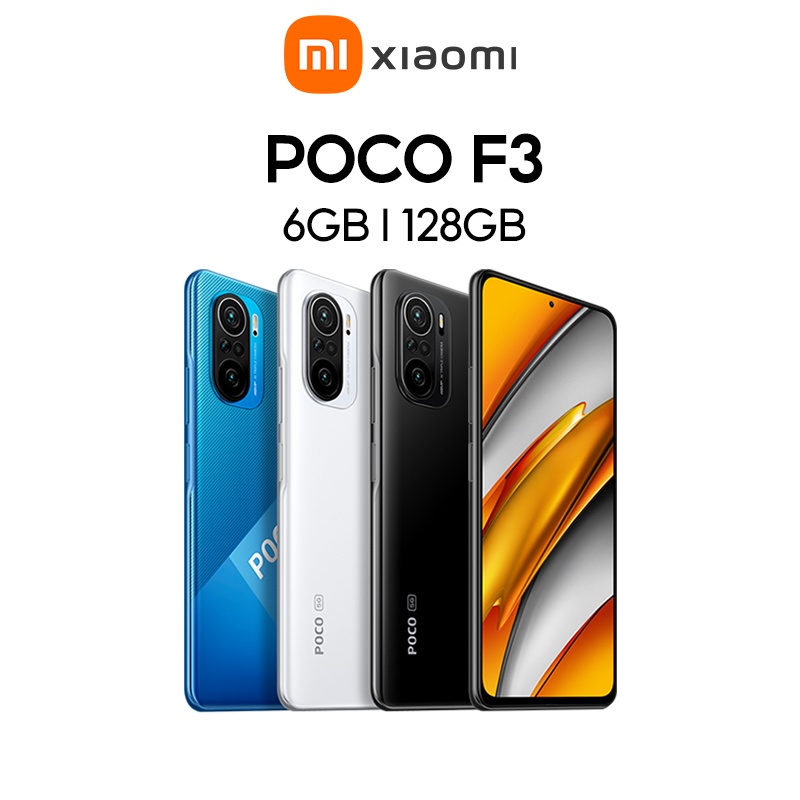 Điện thoại Xiaomi POCO F3 6GB l 128GB - Snapdragon 870 5G - AMOLED 120Hz - Loa kép chuẩn Dolby Atmos® - Chính hãng