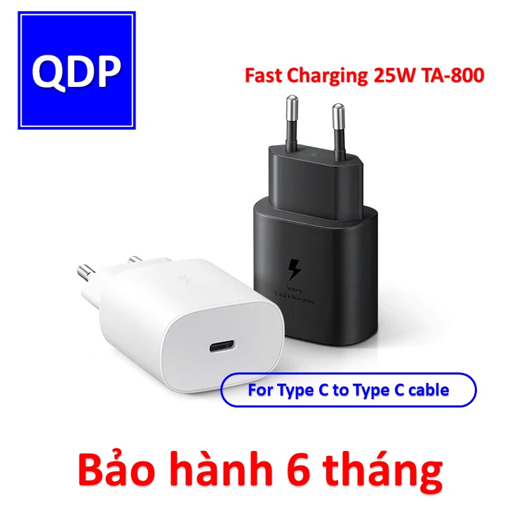 Củ sạc Super Fast Charging 25W cho điện thoại Samsung