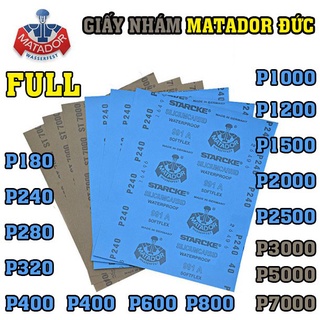 Giấy nhám chiến binh Đức MATADOR siêu mịn
