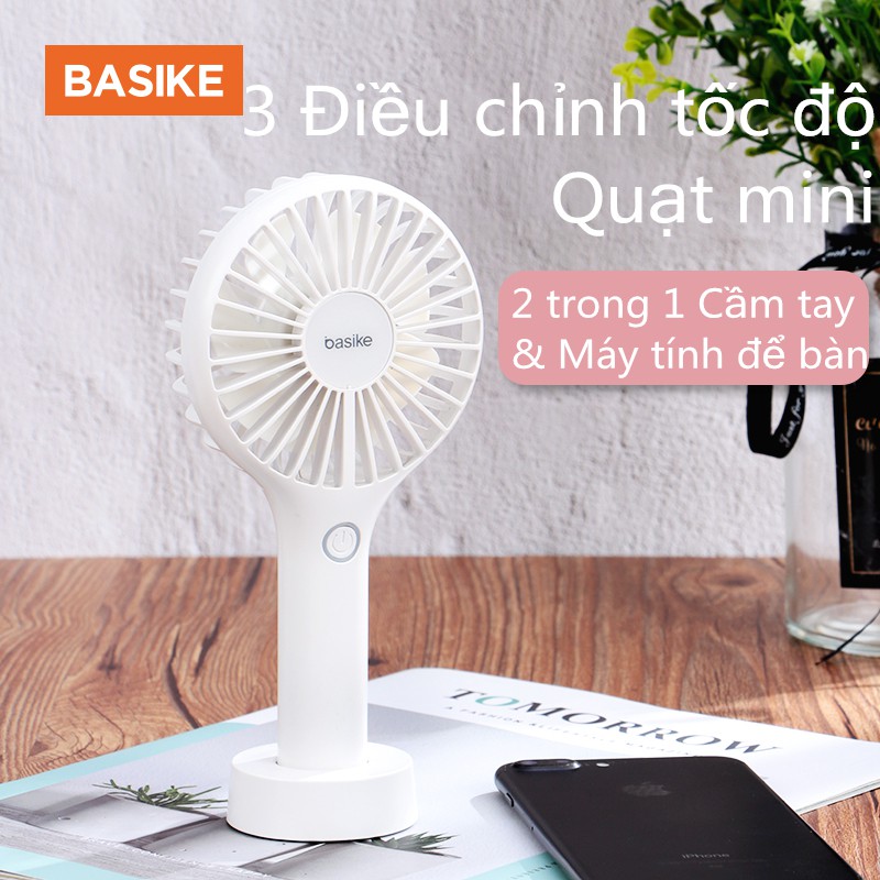 Quạt cầm tay mini đầu USB đa năng 1200mAh - Bảo hành 12 tháng