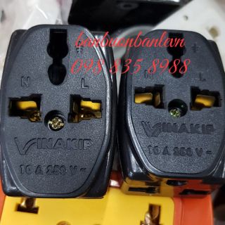 Combo 2  ổ cắm chia 3 ngả - Vinakip
