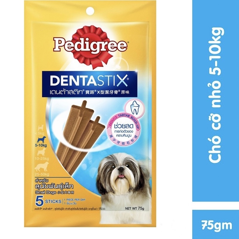 Pedigree Dentastix Bánh xương chăm sóc răng cho chó Đủ loại Thái Lan