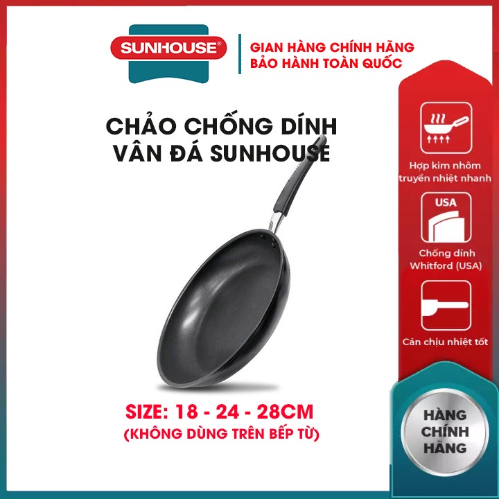 Chảo chống dính 18cm-24cm-28cm