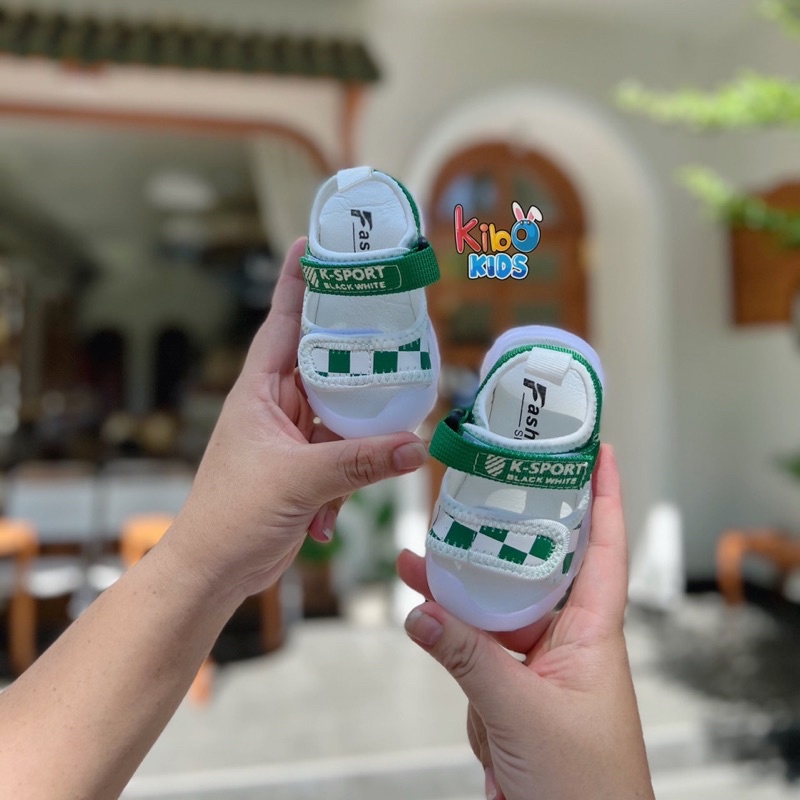 ￼Sandal bé trai - Giày cho bé siêu nhẹ từ 0-3 tuổi SA465
